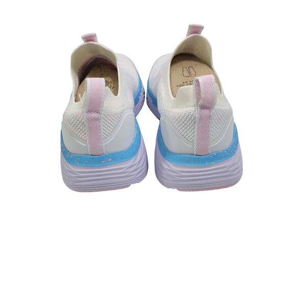 Avia White Trimmed in Blue Slip On Sneakers Size 9M 81524-2693 - Picture 3 of 8